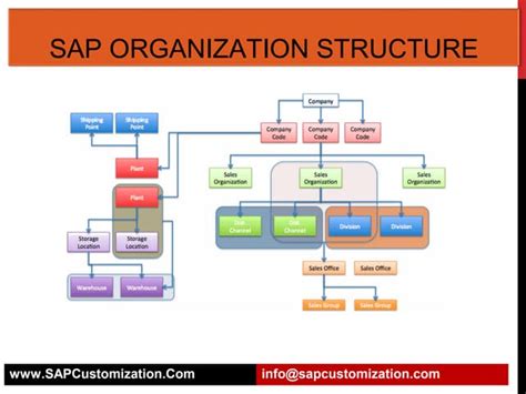 Sap Organization Structure Ppt