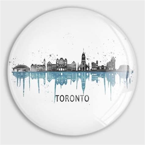 Lot De Aimants Puissants Pour Tableau Blanc Canada Toronto Skyline