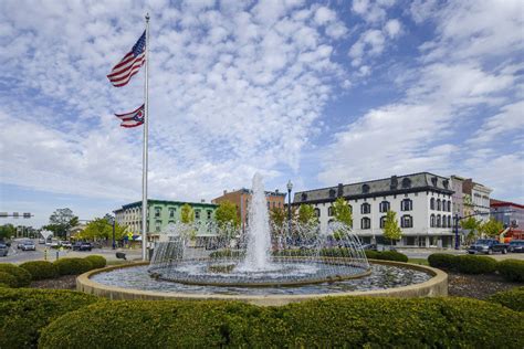 031traffic Circle Troy Ohio Cleary Fine Art Photography