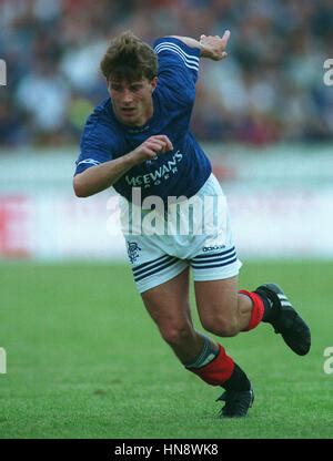 BRIAN LAUDRUP GLASGOW RANGERS FC 10 April 1995 Stock Photo - Alamy