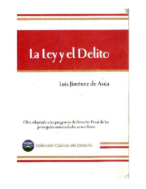 La ley y el delito by Roberto García Issuu