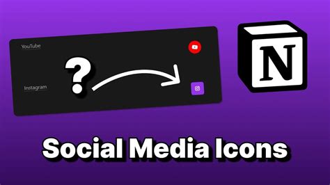 How To Add Social Media Icons To Notion Page Notion Widgets YouTube