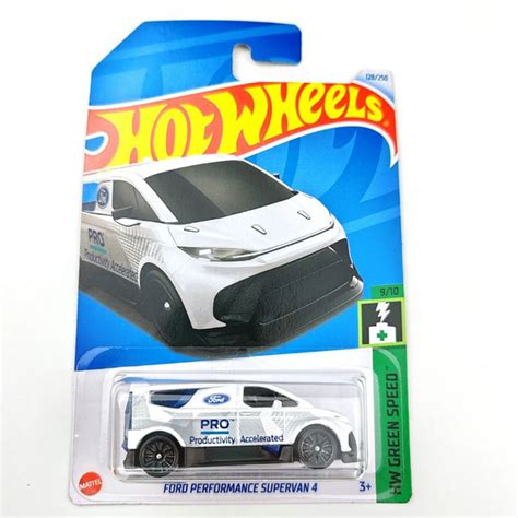 Машинка коллекционная Mattel Hot Wheels FORD PERFORMANCE SUPERVAN купить с доставкой по