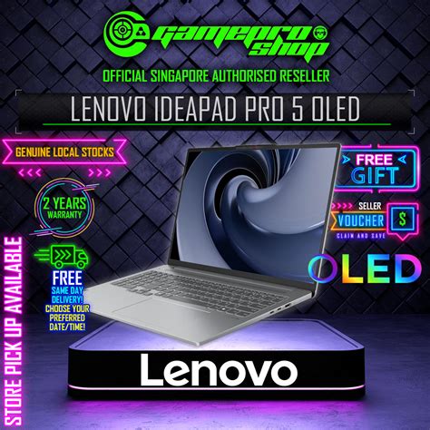 Lenovo Laptop IdeaPad Pro 5 16IMH9 Intel Core Ultra 7 155H 16 2K