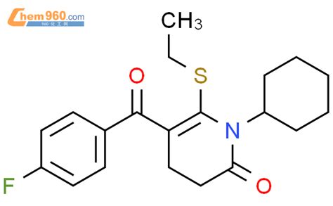 874195 23 0 2 1H Pyridinone 1 Cyclohexyl 6 Ethylthio 5 4