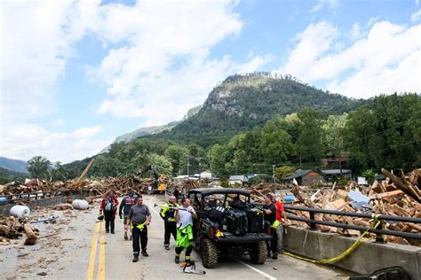 Rescue Efforts Intensify As Western North Carolina Grapples With