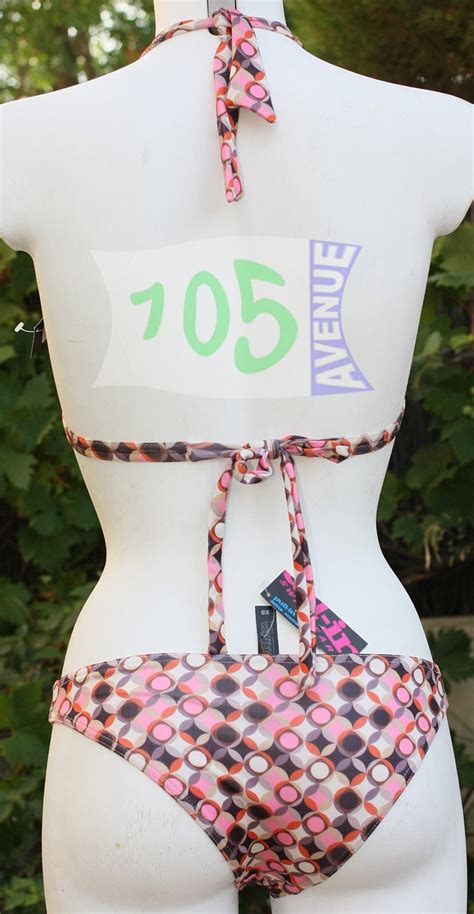 NEUF SUPERBE MAILLOT PIECES BIKINI TRIANGLE PULL IN S FR EBay
