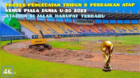 4K Walking Around DIKEBUT Stadion Si Jalak Harupat Menjelang Piala