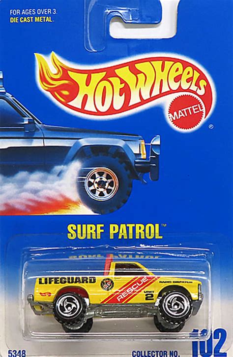 駿河屋 SURF PATROL イエローレッド Hot Wheels ホットウィールhotwheels
