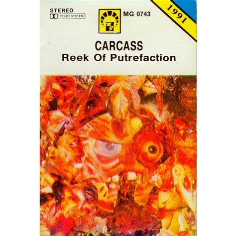 Carcass Reek Of Putrefaction Cassette Album Unofficial Release Discogs