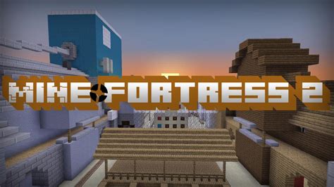 Fort Team Fortress Playable In Minecraft Minecraft Map