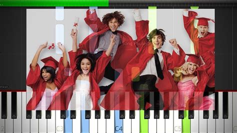 Just for a Moment HSMTMTS Piano Cover Midi tutorial Sheet app Karaoke ...