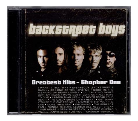 backstreet boys  greatest hits chapter  disco cd karzov