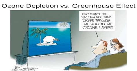 (PPT) Ozone Depletion vs. Greenhouse Effect. The Ozone Layer ...