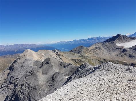 Auf dem Rückweg vom Piz Cristanas Fotos hikr org