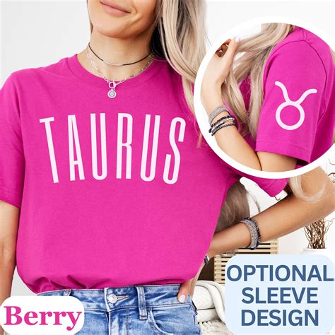 Taurus Zodiac Sign Shirt Taurus T Shirt Horoscope Shirt Constellation