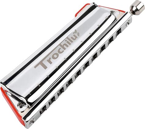 Хроматическая губная гармошка JDR Trochilus 10 отверстий | AliExpress