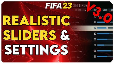 FIFA 23 Gameplay Sliders For More Realistic Challenging Gameplay