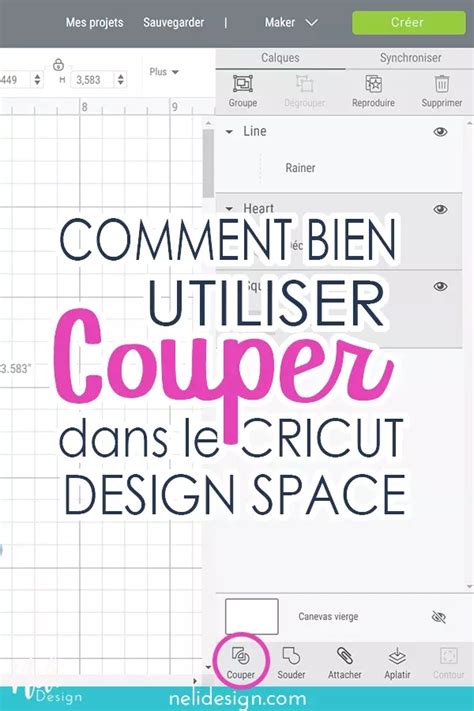 Utiliser La Fonction Couper Dans Cricut Design Space Artofit