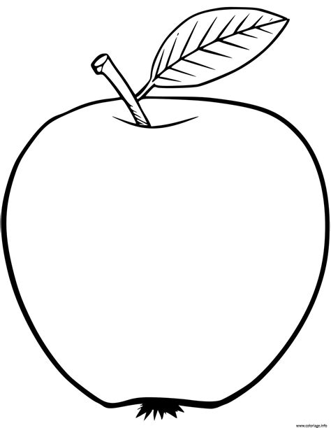 Coloriage Pomme Fruit Sucre Jecolorie The Best Porn Website