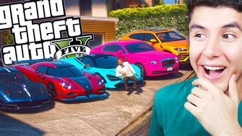 Robando Super Coches Con Franklin En Gta Mods Artofit