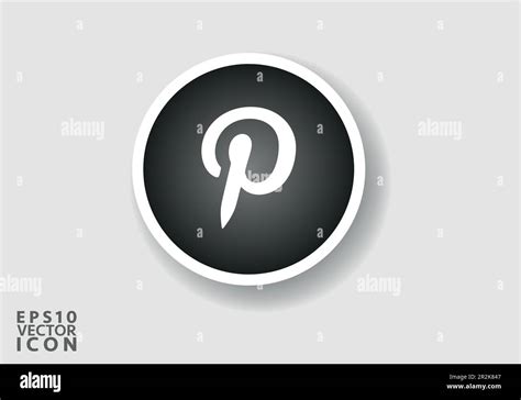 Pinterest logo vector is a stylized representation of the logo for the ...