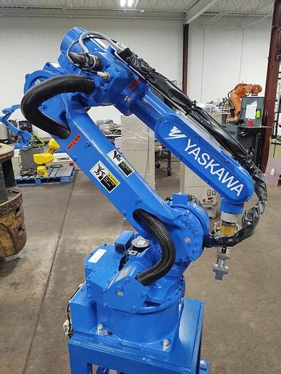 Used Yaskawa Motoman Mh Industrial Robot With Dx Controller