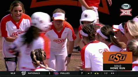 Oklahoma Vs Oklahoma State Softball Highlights Game 3 YouTube