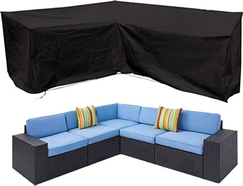 Buy Oslimea Patio V Shaped Sectional Sofa Cover Waterproof Outdoor