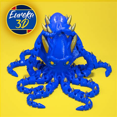 Free Stl File Kraken 🦑・3d Printing Template To Download・cults