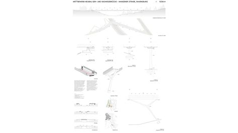 Rad Und Gehwegbr Cke Wangener Stra E Sauerzapfe Architekten