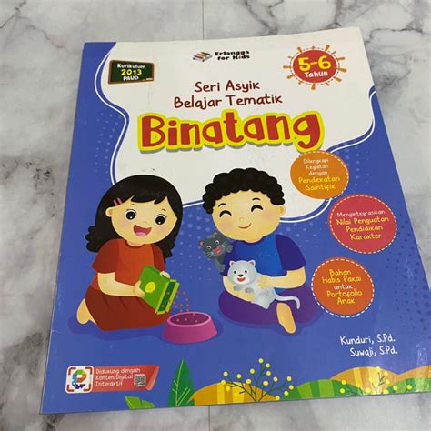 Jual Seri Asyik Belajar Tematik Buku Aktivitas Anak Activity Book