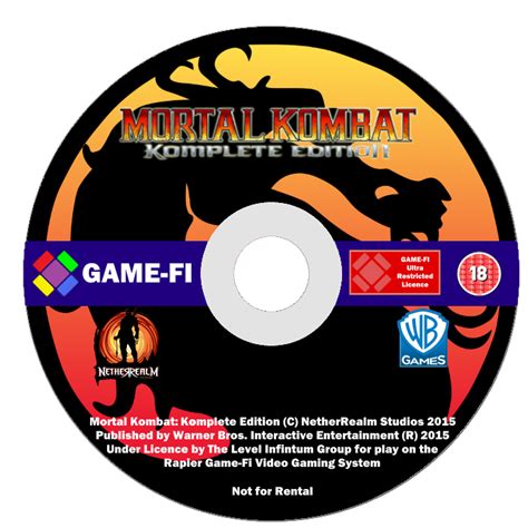 Mortal Kombat Game-Fi Disk by LevelInfinitum on DeviantArt