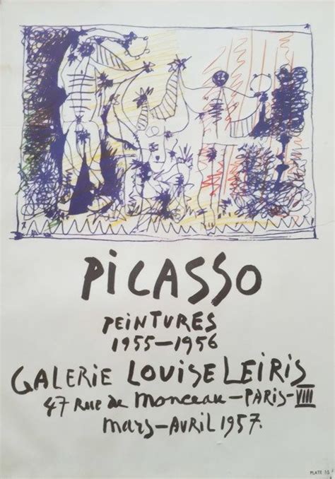 Pablo Picasso - Galerie Louise Leiris - 1957 - Catawiki