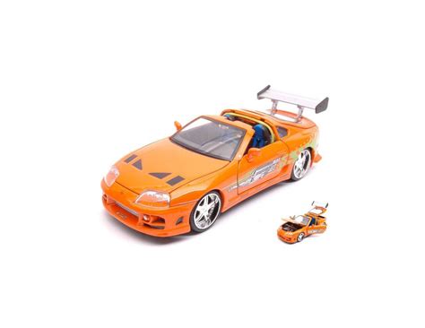 Jada Jada Brian S Toyota Supra Fast Furious Orange Modellino