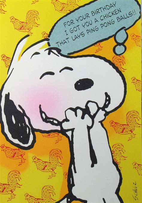 Snoopy Birthday Card | snoopn4pnuts.com