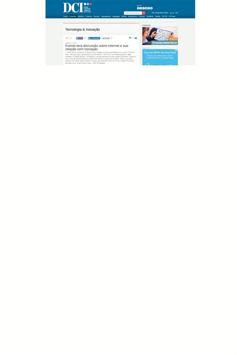NIC.br - Na Mídia - Evento terá discussão sobre internet e sua relação