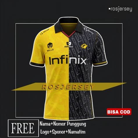 Jual Jersey Onic Esport Terbaru Free Custom Nickname