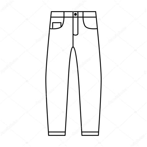 Mens Pants Fashion Element Mens Jeans Trousers Thin Line