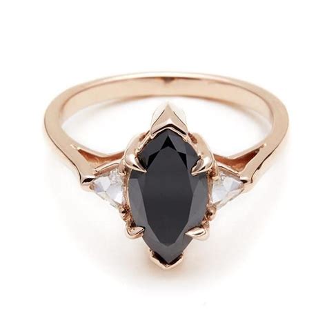 The Most Unique Gothic Engagement Rings Of