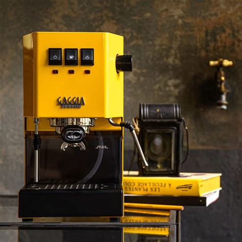 Gaggia Cafetera Semiautomática Classic Energy Vibes Evo Color Amarillo