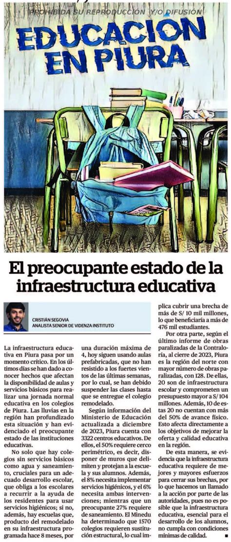 El Preocupante Estado De La Infraestructura Educativa En Piura