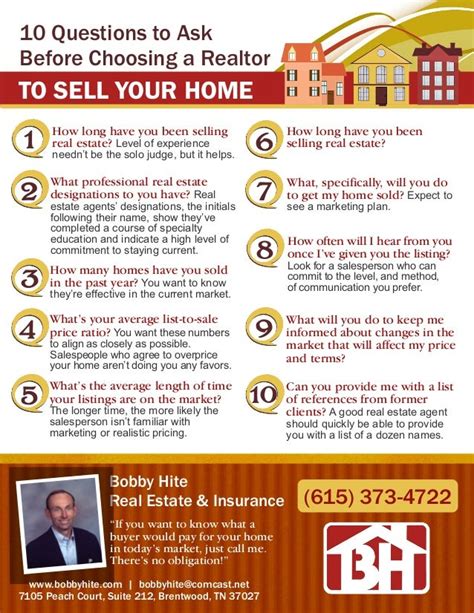 10 Questions Before Choosing Realtor