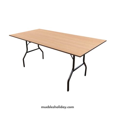 Mesa Plegable B De X Cm Muebles Holiday