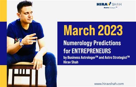 Monthly Numerology Predictions For March 2023 L Hirav Shah