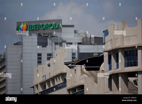 Facade Of Iberdrola S Headquarters On March In Madrid Spain