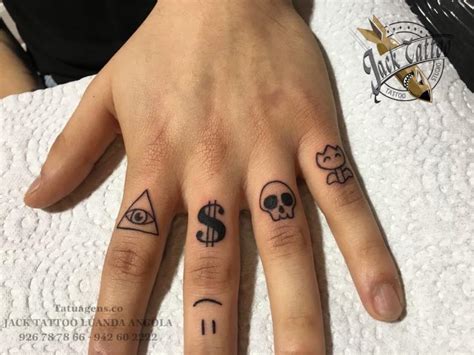 Tatuagens No Dedo Express O De Identidade Personalidade