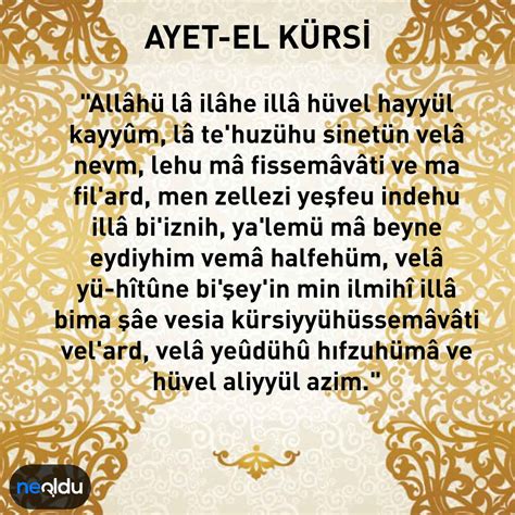 Ayatul Kursi Duasi