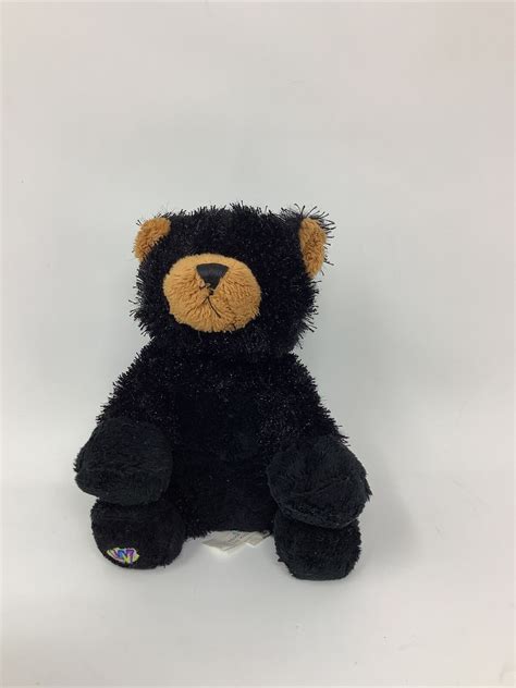 Ganz Webkinz Lil Kinz St Bernard Hs012 And Black Bear Hs004 Plush