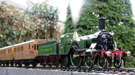 Aster Live Steam Gnr Stirling Single With Jandm Models Gnr Train On A